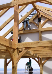 Timber Frame Enclosure