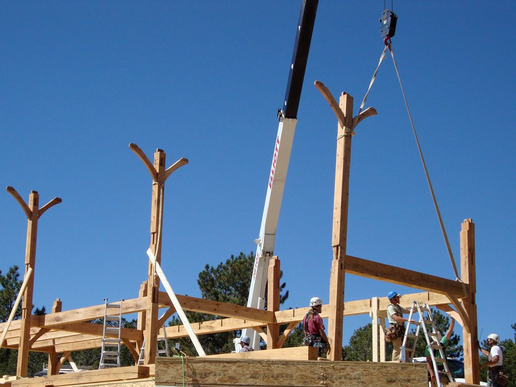 Arkansas River Timber Frame 02
