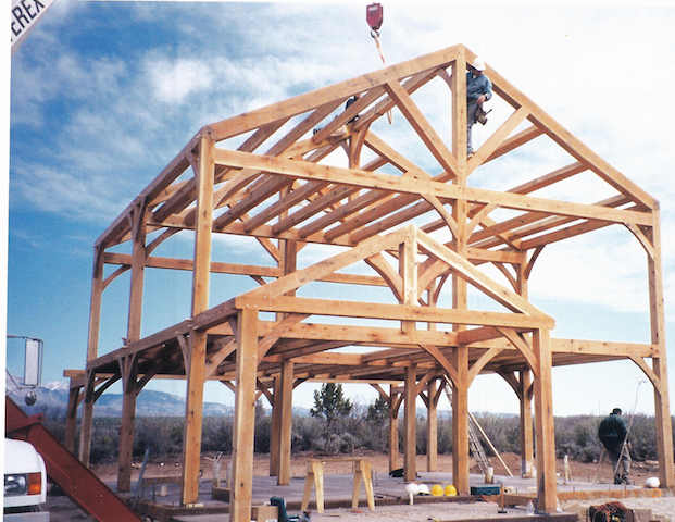 Griwatz Timber Frame Raising