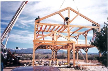 Griwatz Timber Frame Raising 02