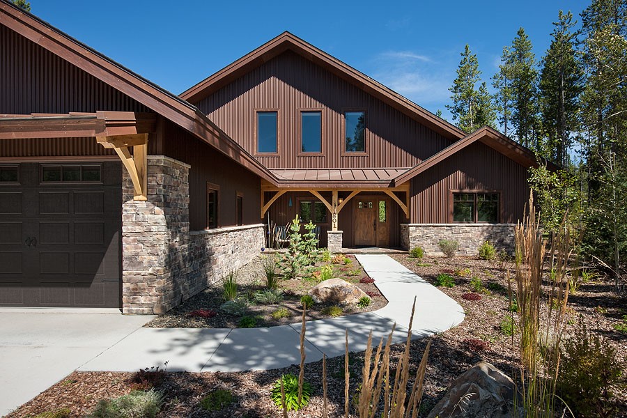Morrison Timber Frame Home, West Yellowstone